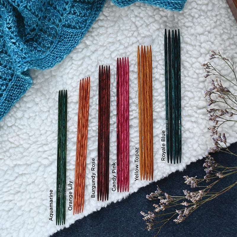 Knit Pro Dreamz Double Pointed Needles 6" (15cm) | US Size 10 (6mm) - Image 5